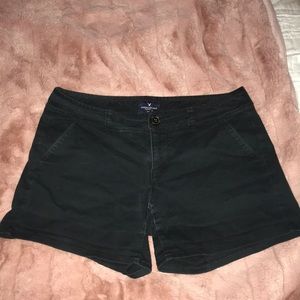 Black American eagle shorts